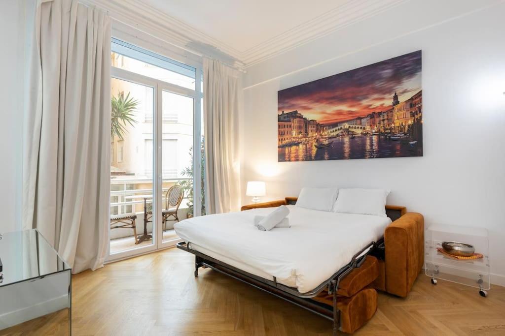 Promenade, 2Pieces Chic Et Clim Avec Terrasse Apartment Nice Luaran gambar